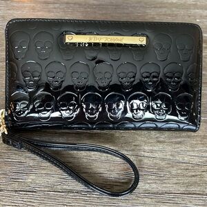 Betsey Johnson Skull Wallet